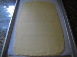 Rectangular dough