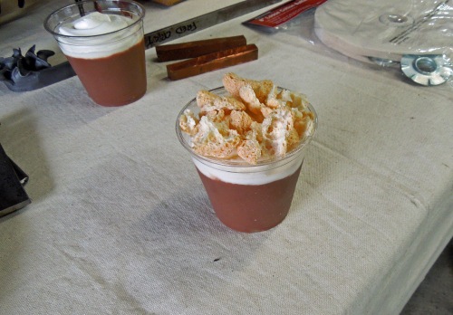 Chocolate Amaretto Pudding