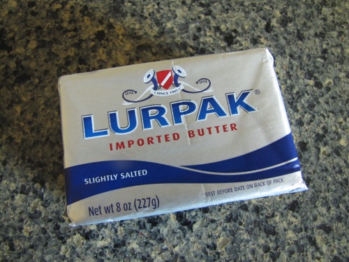 Creamy Danish Lurpak butter