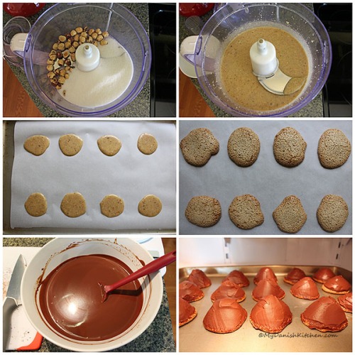 Making Sarah Bernhard Cakes